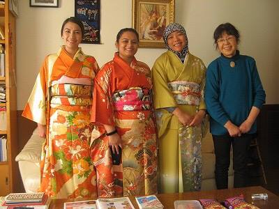 Home Visiting & Japanese Culture Experience